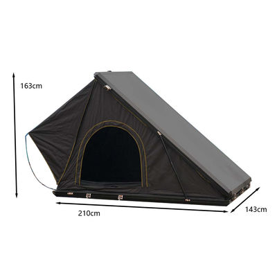 High- Aluminum Hard Shell Triangle Roof Top Tent for 2022 Car Hard Shell Rooftop Tent