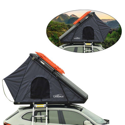 High- Aluminum Hard Shell Triangle Roof Top Tent for 2022 Car Hard Shell Rooftop Tent