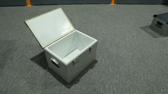 Homful Glamping Outdoor Camping Aluminum Alloy Insulated Waterproof Storage Box for Hiking
