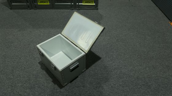 Homful Glamping Outdoor Camping Aluminum Alloy Insulated Waterproof Storage Box for Hiking