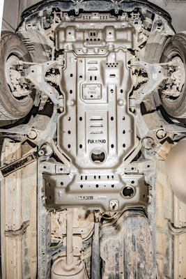 Protect Your Toyota Prado120 Engine with Easy Installation Chassis Guard and Mud Guard