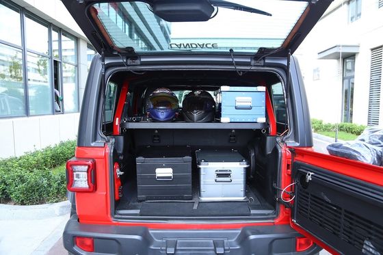 Aluminum Extrusion Off-Road Storage Solutions for Jeep Wrangler 4x4 Adventure-Ready