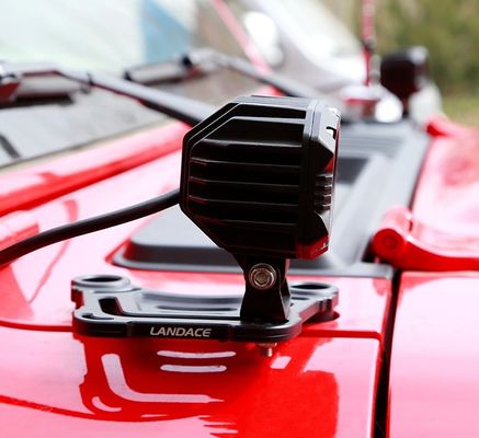 Aluminum  Hood Bracket  Light Mounting Brackets for Jeep Wrangler