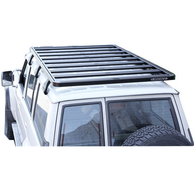 Easy to Install Flat Aluminium Roof Rack for NISSAN Y60 2166*1320mm Crossbar System