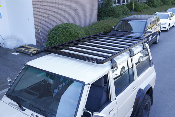 Easy to Install Flat Aluminium Roof Rack for NISSAN Y60 2166*1320mm Crossbar System