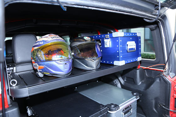 JEEP Wrangler JL SUV Cars Cargo Carrier at with Interior Cargo Storage Rack and Table