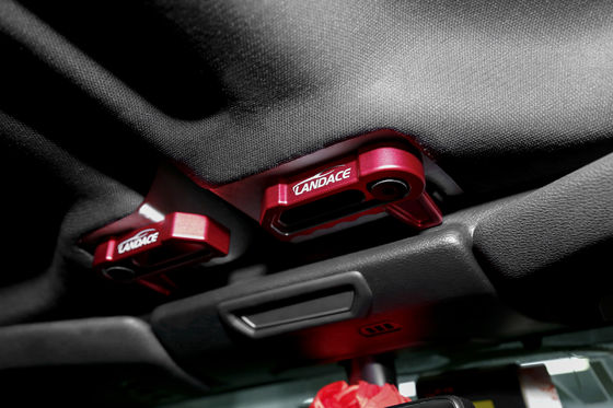 2011 Jeep Wrangler JL JK Red Hard Top Removal System with Interior Hardtop Release Switch