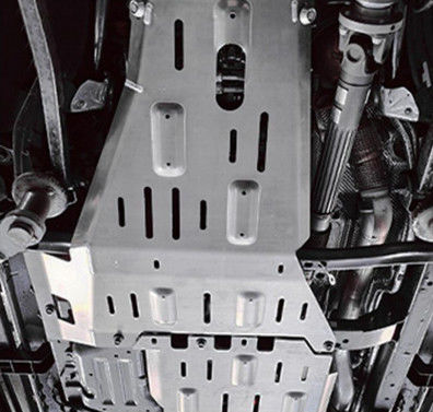 Wrangler JK JL Off-Road Vehicles Protective Bottom Plate Silver Splash Mud Flap Guard