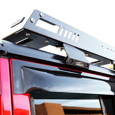 Jeep Wrangler JL JK Roof Rack Tray with Wind Fairing and Aluminum Alloy Luggage Bracket