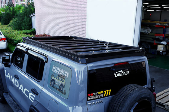 304 Steel Bracket Mounting Aluminum Alloy Flat Roof Racks for GWM Tank 300 Accessories