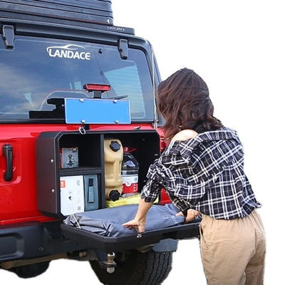 2013-2017 Powder Coated Aluminum 4x4 Vehicle Exterior Accessories Storage Box for Wrangler JL/JK