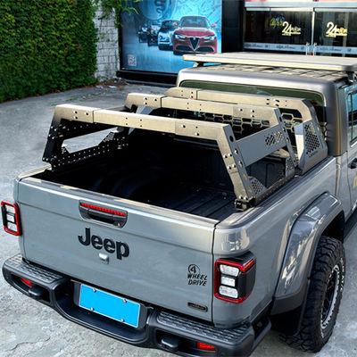 Easy to Install Black Powder Coated Cargo Rack Roll Bar for 2005-2009 Pick Up Bed 4x4 Accessories