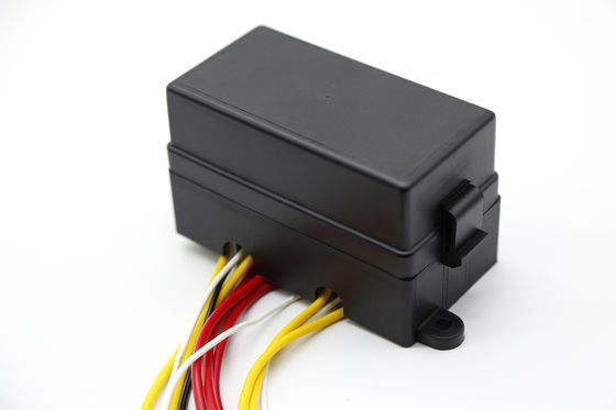 Black 4 Gang Car Switch Panel for Jeep Wrangle JL Electronic Relay System 12V Voltage