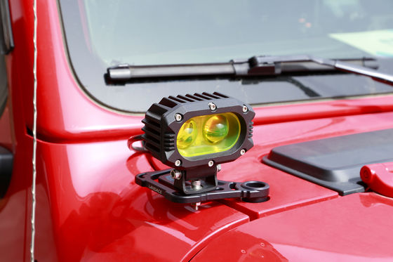 Customizable CNC Machined Light Mounting Brackets for Jeep Wrangler JL and Tank 300