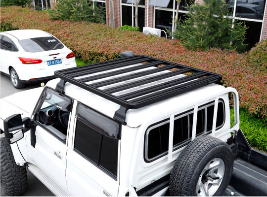 Black Akzo Nobel Powder Coated Universal Roof Rack Basket 4x4 Aluminum Alloy Roof Rack