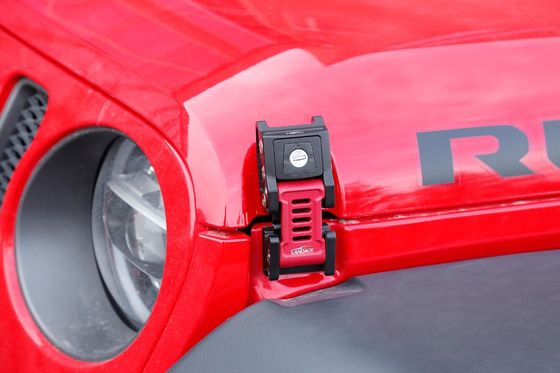 Jeep Wrangler JL JK Car Lock Hood Cover Latch with Key Alloy Aluminum Car Fitment JEEP