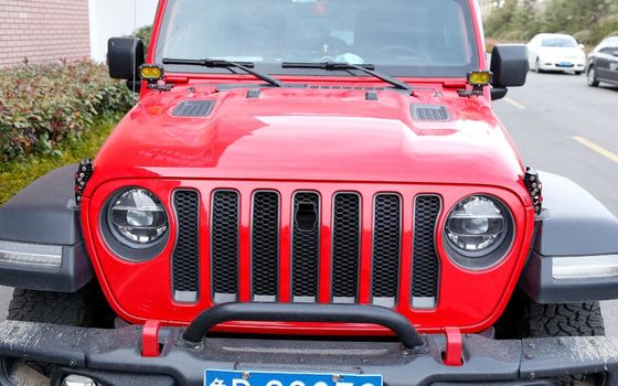 Jeep Wrangler JL JK Car Lock Hood Cover Latch with Key Alloy Aluminum Car Fitment JEEP