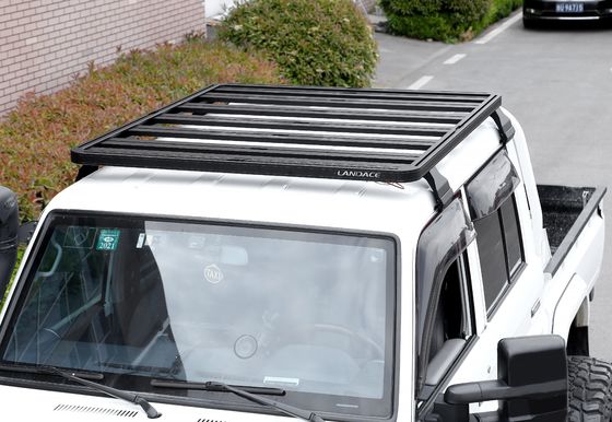 Powder Coating Roof Rack for Toyota Land Cruiser LC79 Hardtop High- by Landace Diy Car