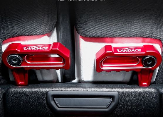 Red Hard-top Roof Removal Switch Handle for JEEP Wrangler JK/JL Hassle-free Removal