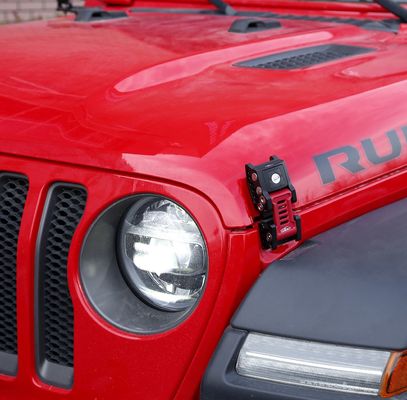 Year 2018- Black CNC Process Hood Latch Kit for Off-Road Adventures Long-Lasting