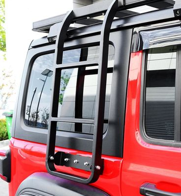 Convenient Installation Double Side Ladder Car Roof Ladder for Jeep Wrangler JK JL