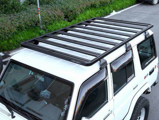 Powder Coating Roof Rack for Toyota Land Cruiser LC76 Designed for Carrying Luggage