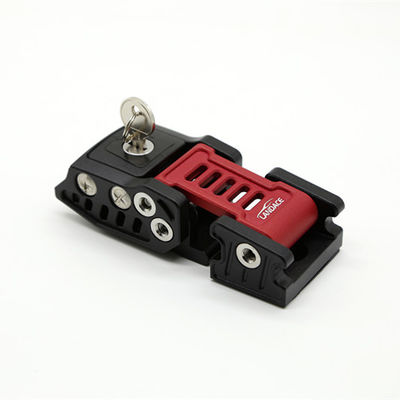 Wrangler JK JL Red Black Latch Locking Hood Catch Latches Kit with 440*240*80mm Size