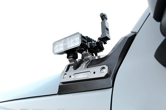 Jeep TANK 300 A-Pillar Light Mounting Brackets Net weight 3.5kg Finish Powder Coating