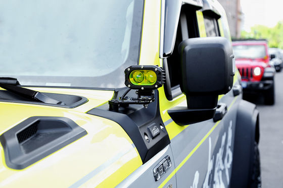 Modified PC ABS 8 2 UV V-0 A-Pillar Light Mounting Brackets for WEY TANK 300 Off-Road
