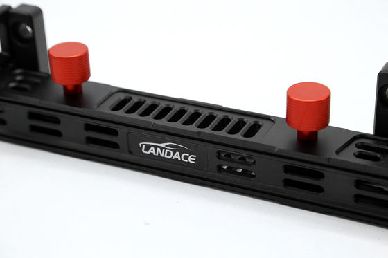 Black Aluminum Alloy Flagpole Holder for Jeep Wrangler JL Sturdy and Long-Lasting