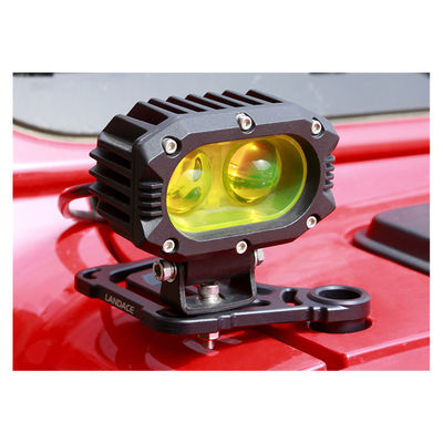 Jeep Wrangler JL/JLU A-Pillar Windshield Hood Mount Bracket Off-Road Light Bar Mounts