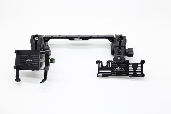 Multi-Mount Dash Phone Holder + GoPro Mount with Aluminum Slide Rail, Flexible Angle for 2018-2022 Jeep Wrangler