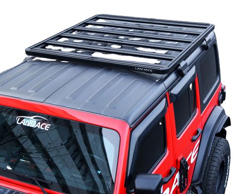 Quick and Easy Installation Black 4x4 Aluminum Alloy Roof Rack for Jeep Wrangler JL