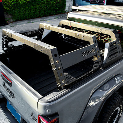 Universial Silver Color Bed Rack System Fixed by T-bolt Roof Mount Silver Color Toyota
