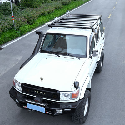 Universal 4X4 Aluminium Steel Cargo Carrier Basket Roof Rack for SUV Jimny Fj Cruiser 4runner 1540X1425mm