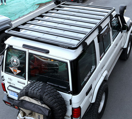Universal 4X4 Aluminium Steel Cargo Carrier Basket Roof Rack for SUV Jimny Fj Cruiser 4runner 1540X1425mm