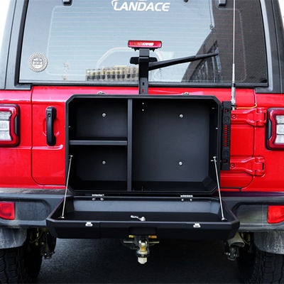 Powder Coating JEEP Tailgate Outside Storage Box for and Durable for JEEP Cars